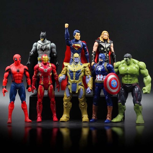 marvel avengers figures set